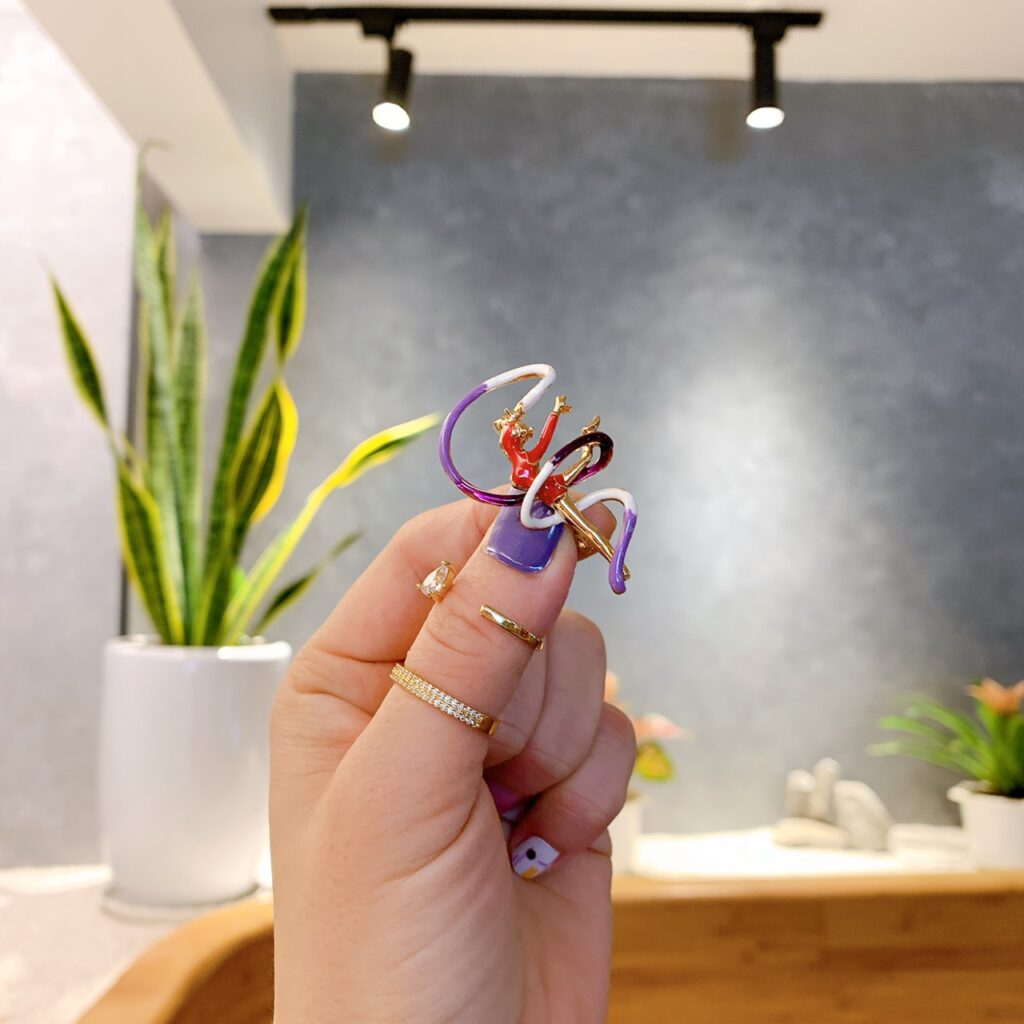 Cài áo nữ, phụ kiện cài áo, trâm cài áo nữ AC1814