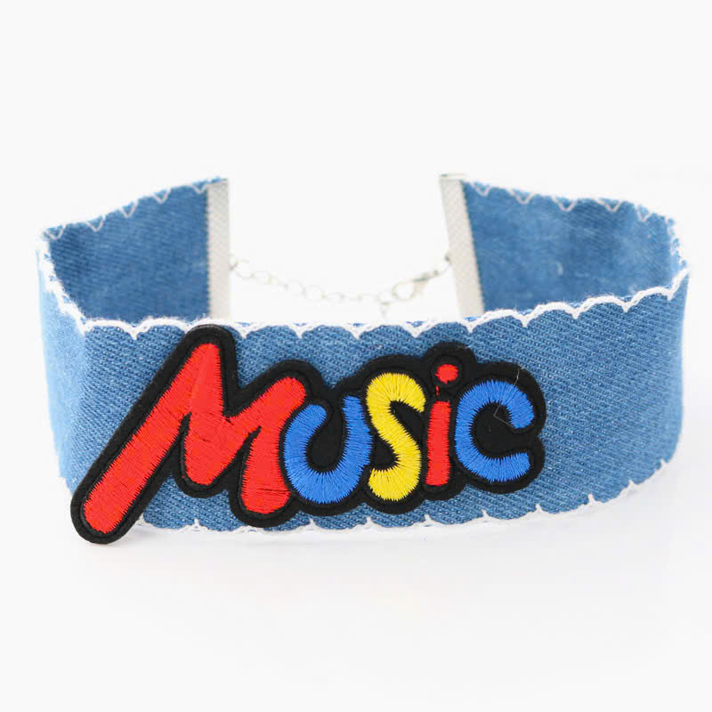 Chocker jean Music AV2256