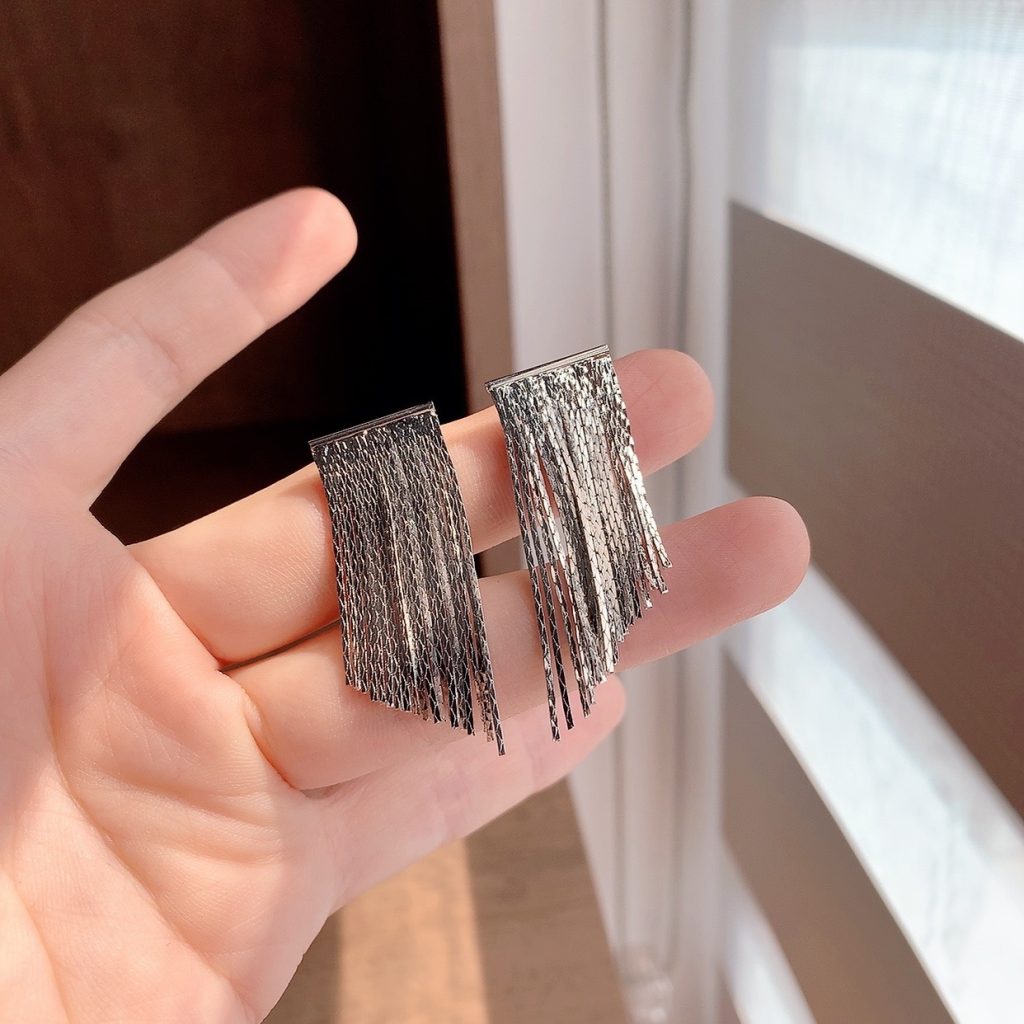 Bông tai tua rua độc đáo đi tiệc thời trang AB4267