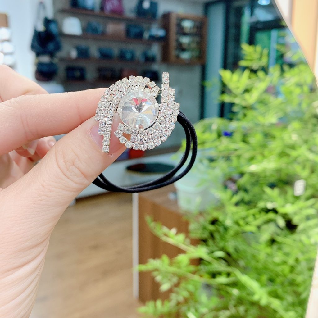 Cột tóc MẮT ĐÁ FUll Điểm nhấn sang trọng B256