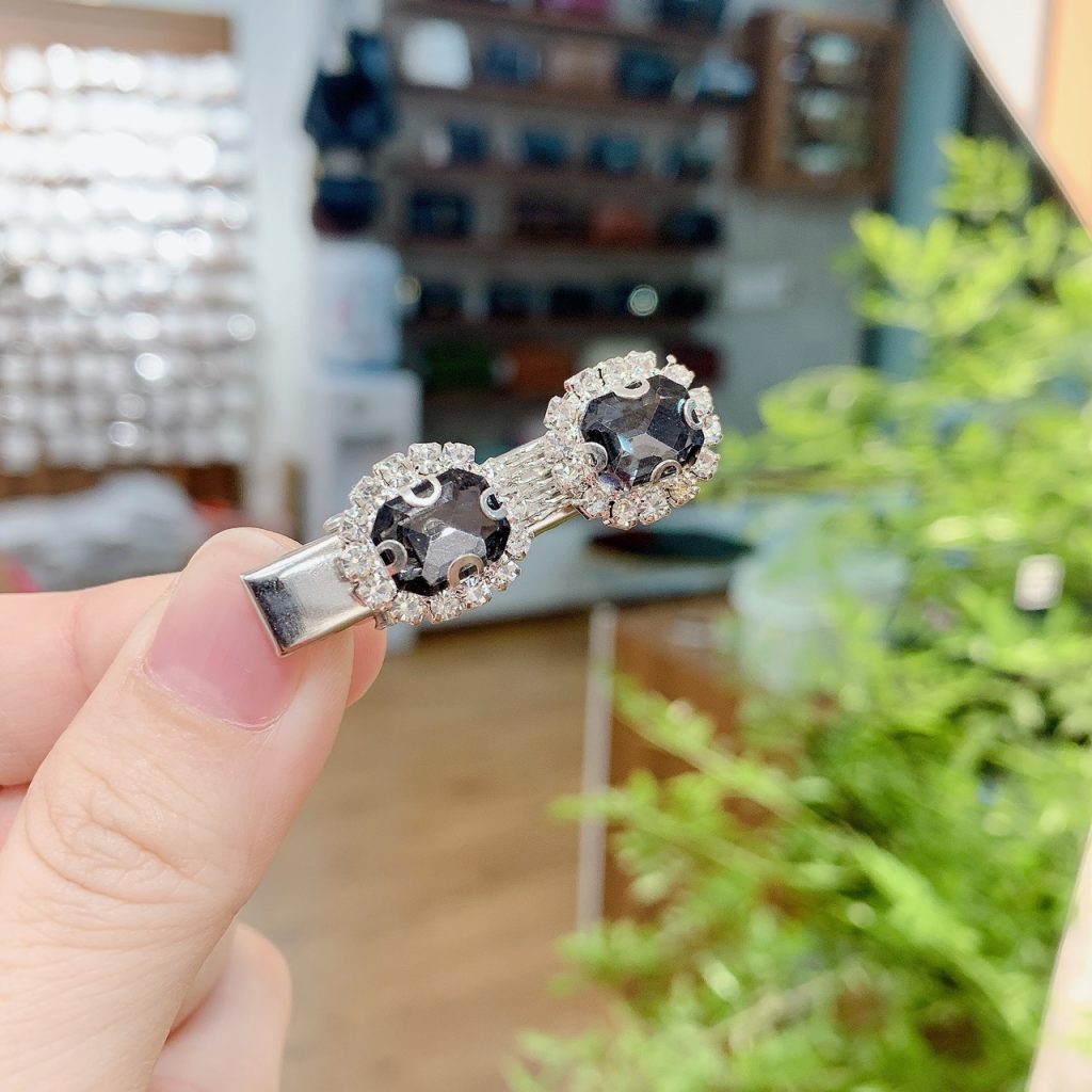 Kẹp mái mỏ vịt ĐÁ ĐEN B245