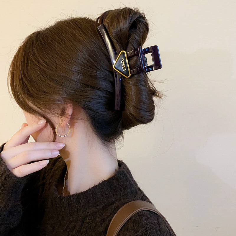 Kẹp càng cua lớn Power MÀU TÍM Đẹp, chất quảng châu cao cấp B1885