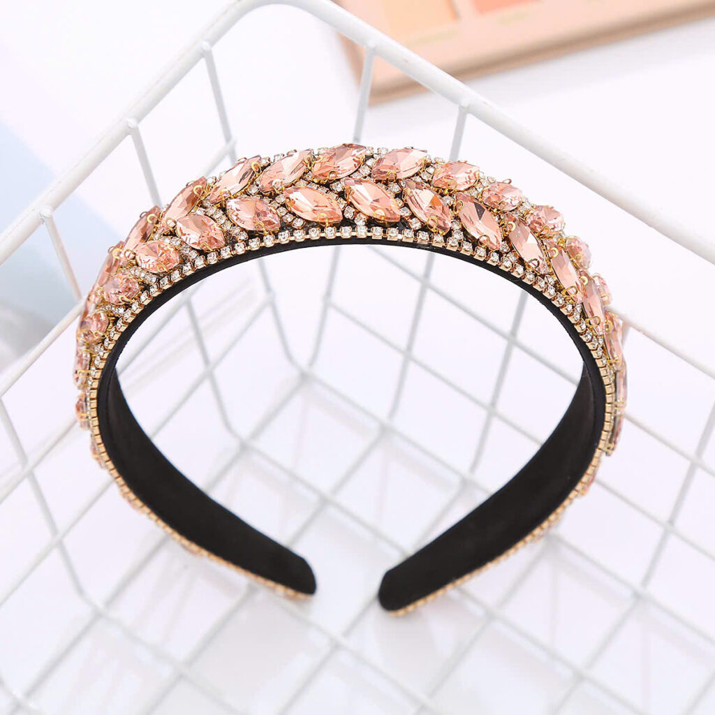 Cài tóc nữ đính đá cao cấp, phụ kiện tóc, băng đô tóc thời trang AK5092