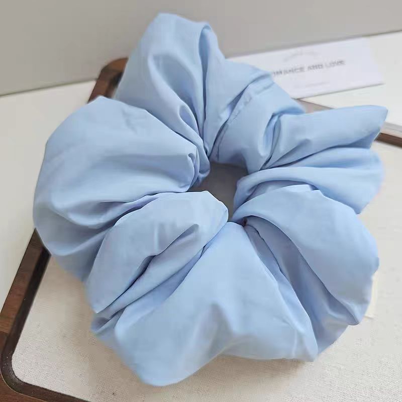 Cột tóc trơn xanh độc đáo, phụ kiện cột tóc nữ đẹp B2191