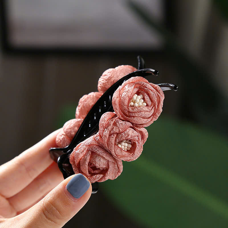 Kẹp càng cua HOA màu ĐẸP – chất kẹp cao cấp chắc bền B2485