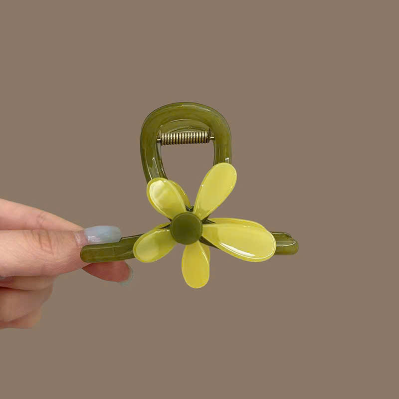 Kẹp gắp tóc XANH LÁ HOA XANH B2808