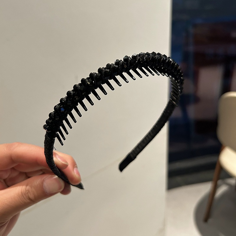 Cài tóc nữ tạo phồng toen ĐEN cao cấp, phụ kiện cài tóc nữ thiết kế đẹp B3023