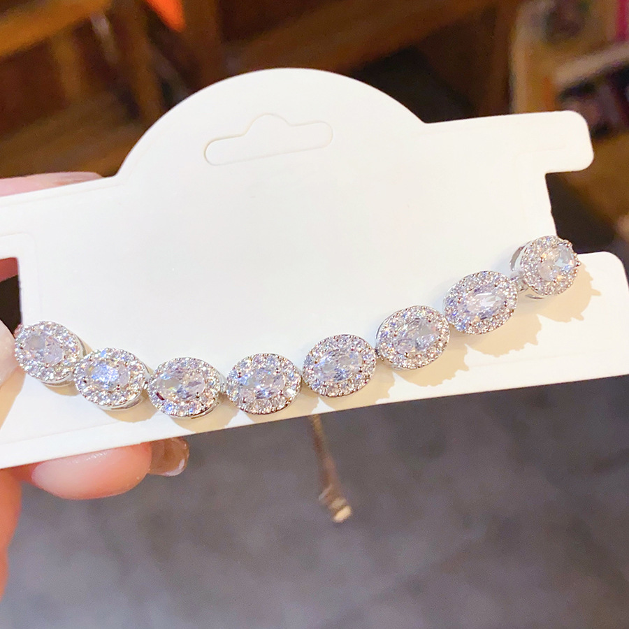 Lắc tay FUll đá zircon Freesize cao cấp, ĐÁ TRẮNG xi bạc 925 thiết kế sang trọng, sáng đẹp, độc đáo, quà tặng xinh B3252