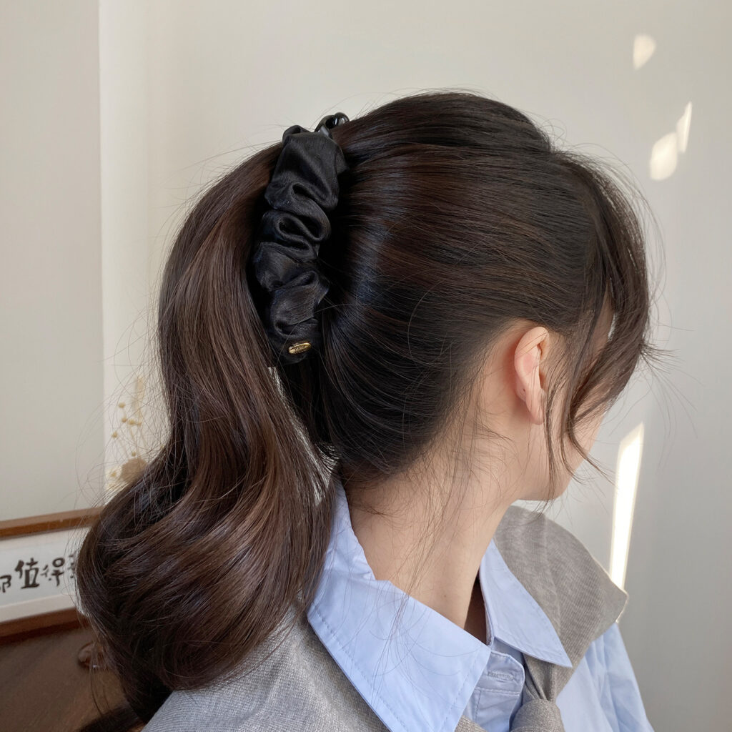 Kẹp tóc dọc có răng màu ĐEN cao cấp, kẹp tóc nữ cao cấp B3333