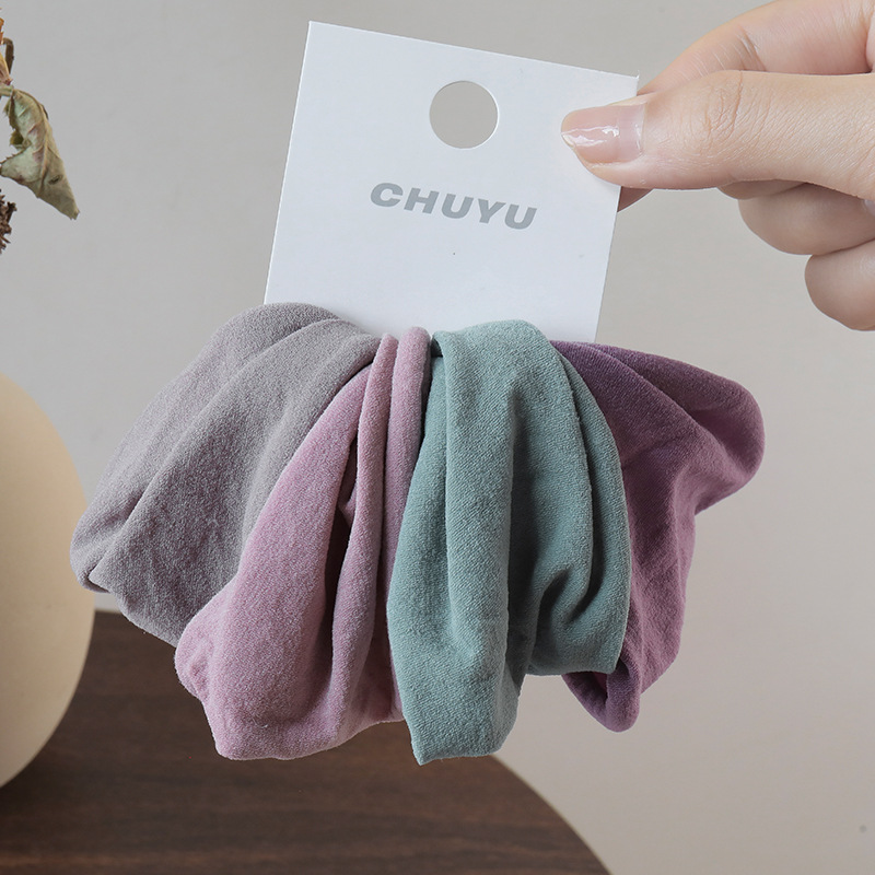 Sét 4 côt tóc cao cấp màu sắc độc đáo basic B3380