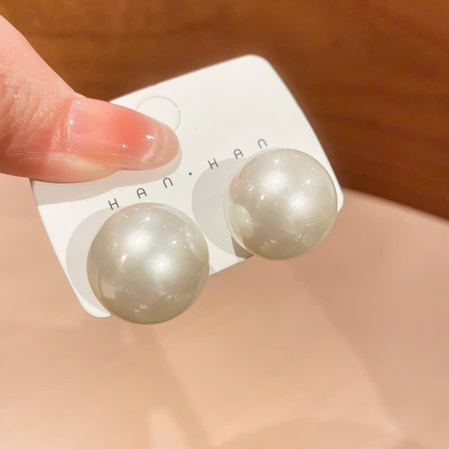 Bông tai ngọc lớn 2cm A00180