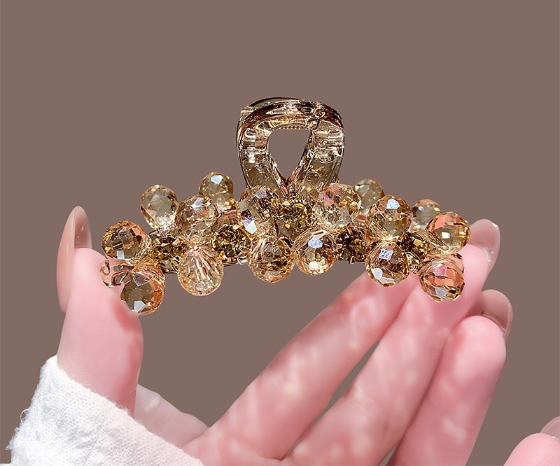 Kẹp càng cua pha lê CAM cao cấp, phụ kiện kẹp tóc nữ cao cấp sang trọng, kẹp tóc đẹp độc đáo, quà tặng xinh B4291