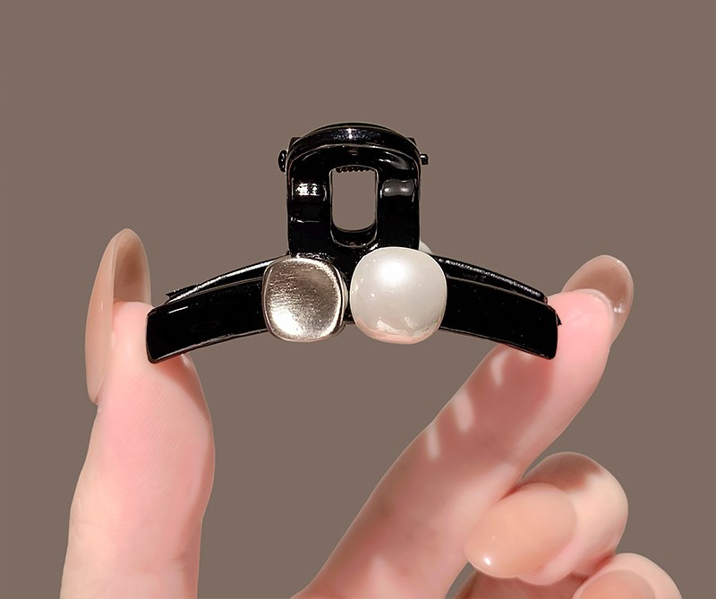 Kẹp gắp mái , kẹp nửa tóc sau 4.5cm hình học tone đen cao cấp, phụ kiện kẹp tóc nữ ĐẸP B42980