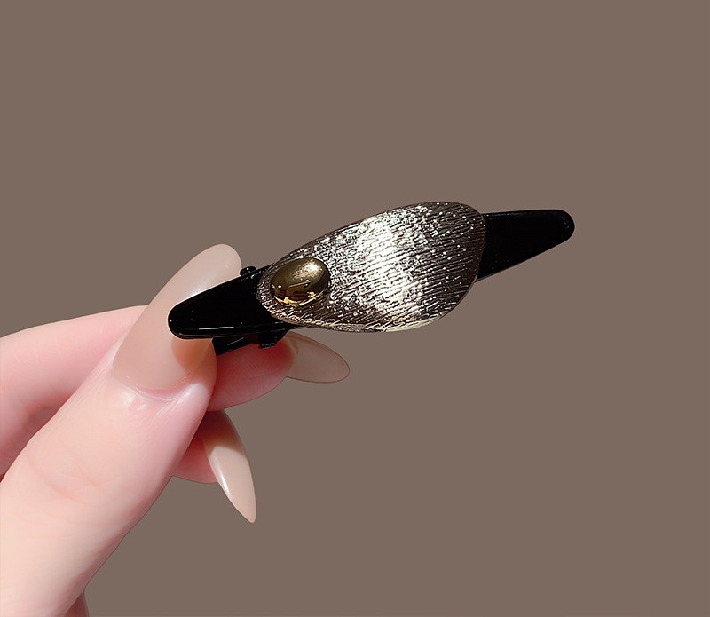 Kẹp mỏ vịt hình học độc đáo, kẹp tóc mái nữ XInh, phụ kiện tóc thiết kế hàn quốc cao cấp B4303