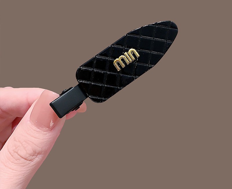 Kẹp tóc mái mỏ vịt ĐEN MIN cao cấp, phụ kiện kẹp tóc nữ ĐẸP – ĐỘC ĐÁO, sang trọng, kẹp tóc nữ xinh B4324