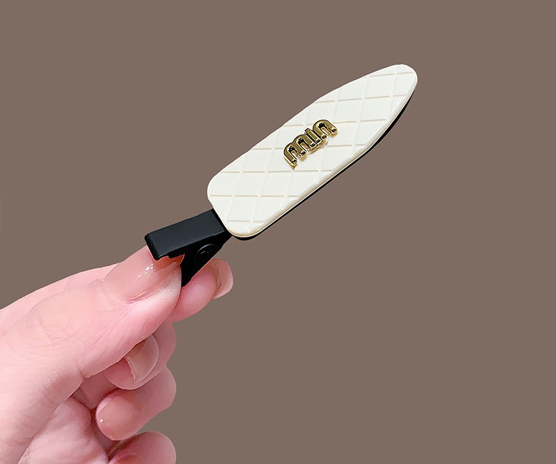 Kẹp tóc mái mỏ vịt TRẮNG MIN cao cấp, phụ kiện kẹp tóc nữ ĐẸP – ĐỘC ĐÁO, sang trọng, kẹp tóc nữ xinh B4325