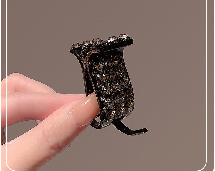 Kẹp càng cua 3 răng ĐÍNH ĐÁ full cao cấp, kẹp tóc nữ Đẹp- độc đáo cao cấp sang trọng B4337