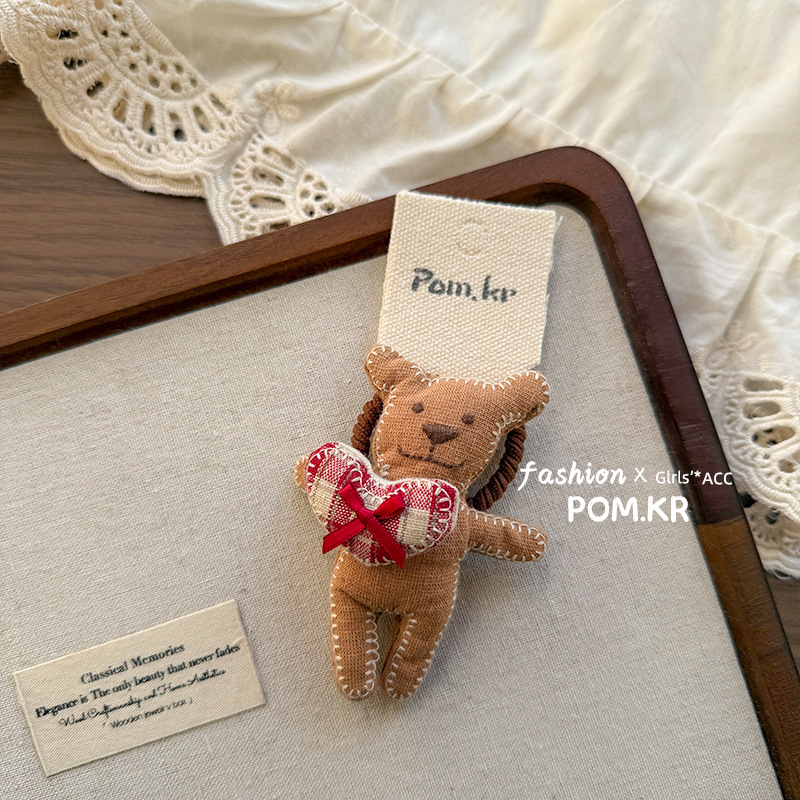 Côt tóc cho bé SIÊU dễ thương thiết kế HÀN QUỐC thỏ TRÁI TIM cao cấp, quà tặng dễ thương B4684