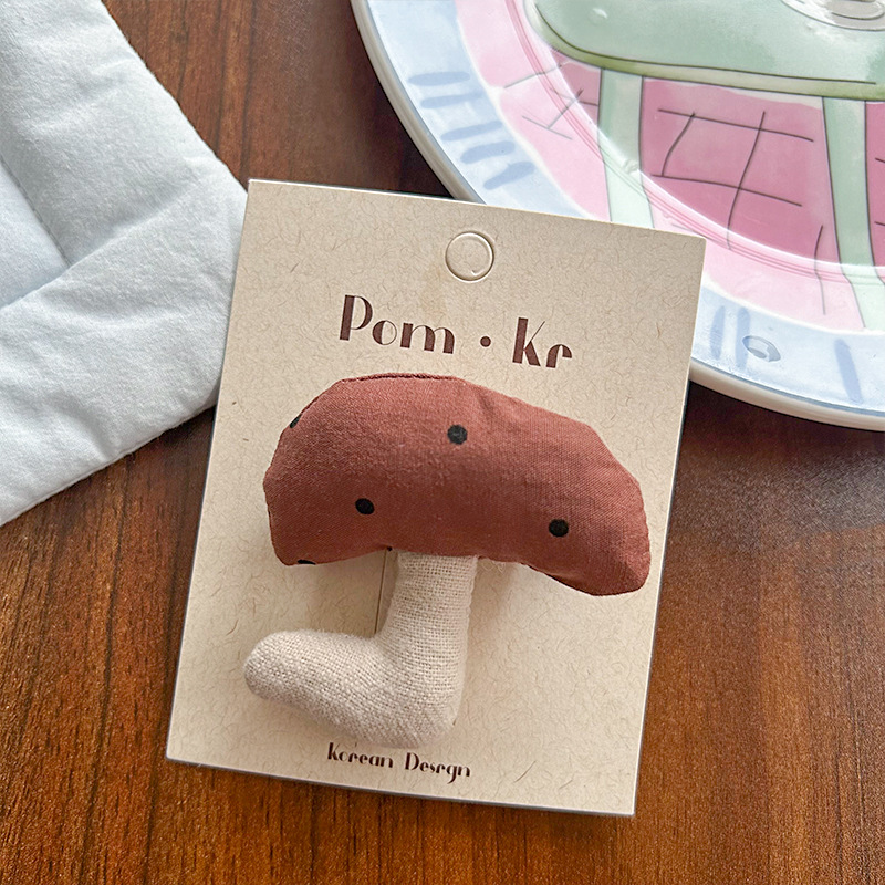 Kẹp mỏ vịt hoạt hình nấm đỏ dễ thương, phụ kiện kẹp tóc cho bé thiết kế HÀN QUỐC độc đáo B4620