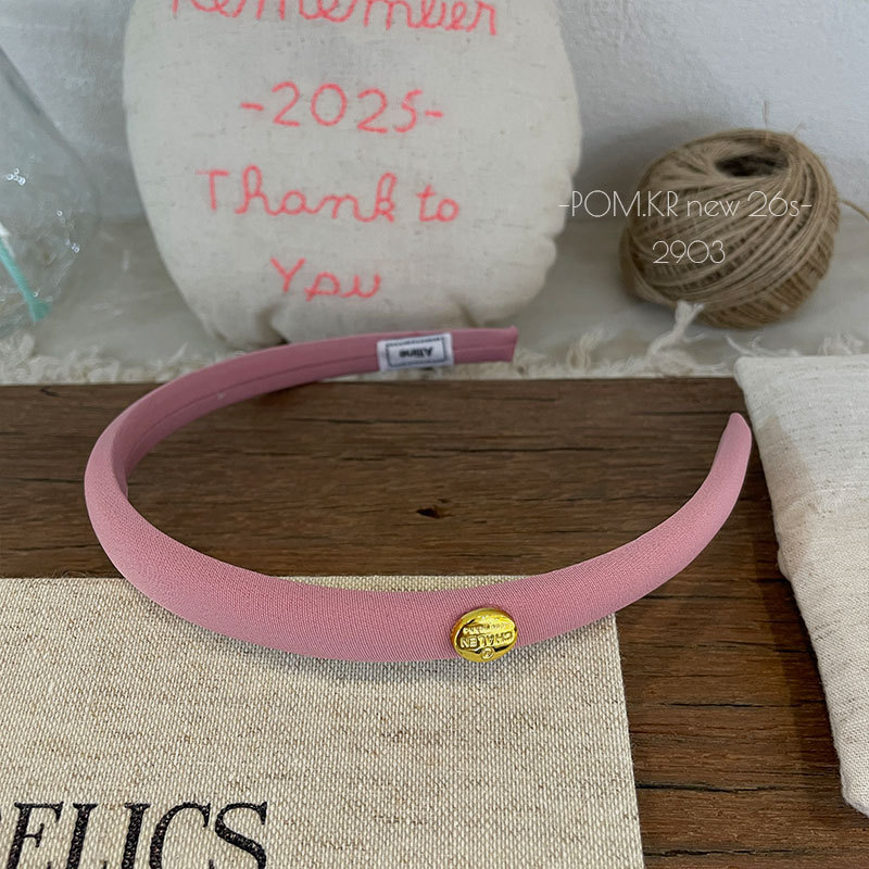 Cài tóc màu HỒNG trơn bảng nhỏ,phụ kiện cài tóc nữ đơn giản, cài tóc cho bé B4582