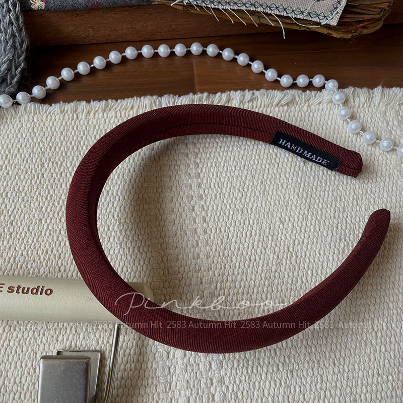 Cài tóc màu  NÂU ĐỎ RƯỢU VANG độc đáo, phụ kiện cài tóc nữ độc đáo B4667