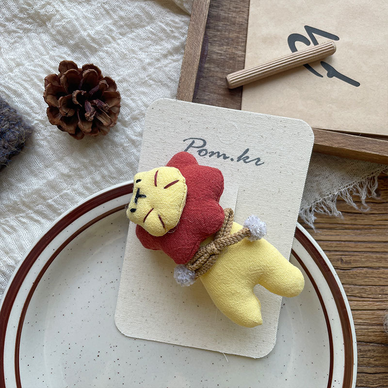 Kẹp tóc cho bé hoạt hình dễ thương VUA SƯ TỬ cao cấp thiết kế HÀN QUỐC độc đáo, kẹp tóc cho bé đẹp, quà tặng cho bé B4673