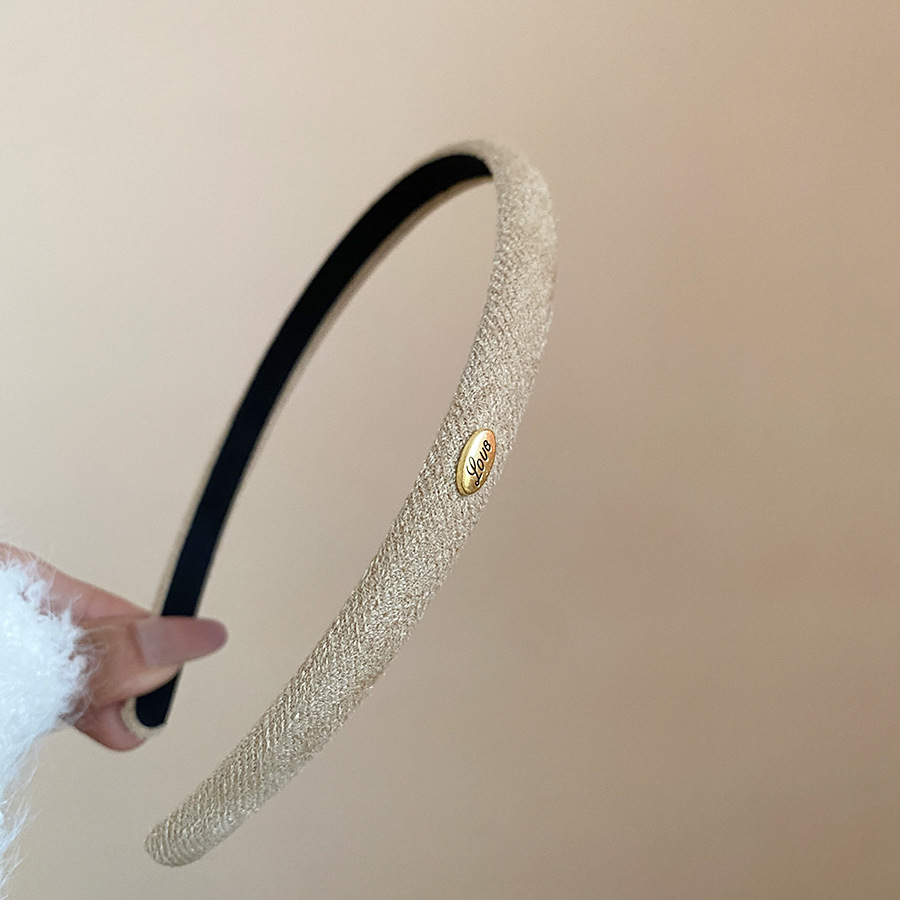 Cài tóc nữ TRẮNG KEM bản nhỏ đơn giản, basic màu sắc độc đáo B4848