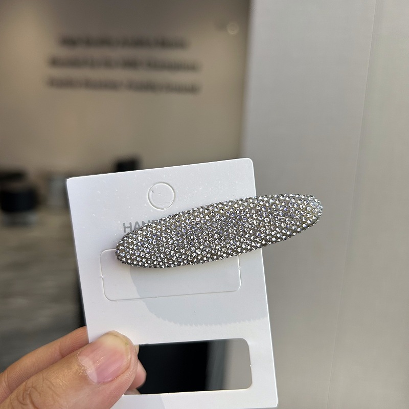 Kẹp mái tóc mỏ vịt đính đá lấp lánh, phụ kiện kẹp tóc nữ độc đáo, quà tặng ý nghĩa B4003