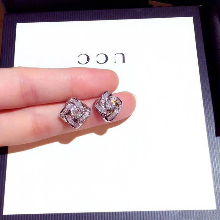 Bông tai ĐÁ ZIRCon xi bạc 925 cao cấp, hoa tai cô dâu, bông tai đi tiệc sang trọng,, quà tặng ý nghĩa B5171